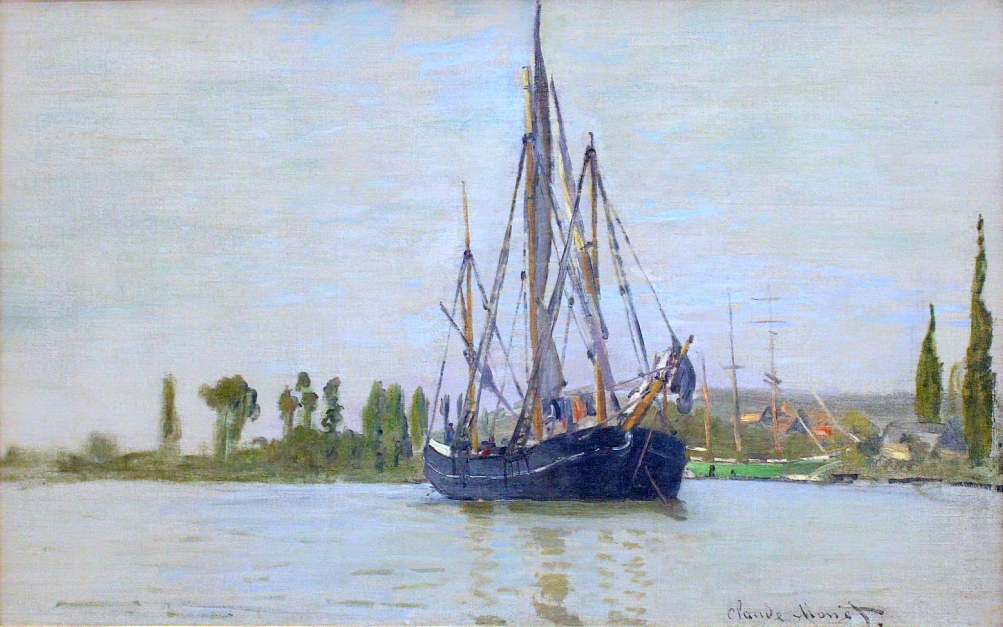 Monet_Chasse-maree_a_l'ancre_Musee_d'Orsay